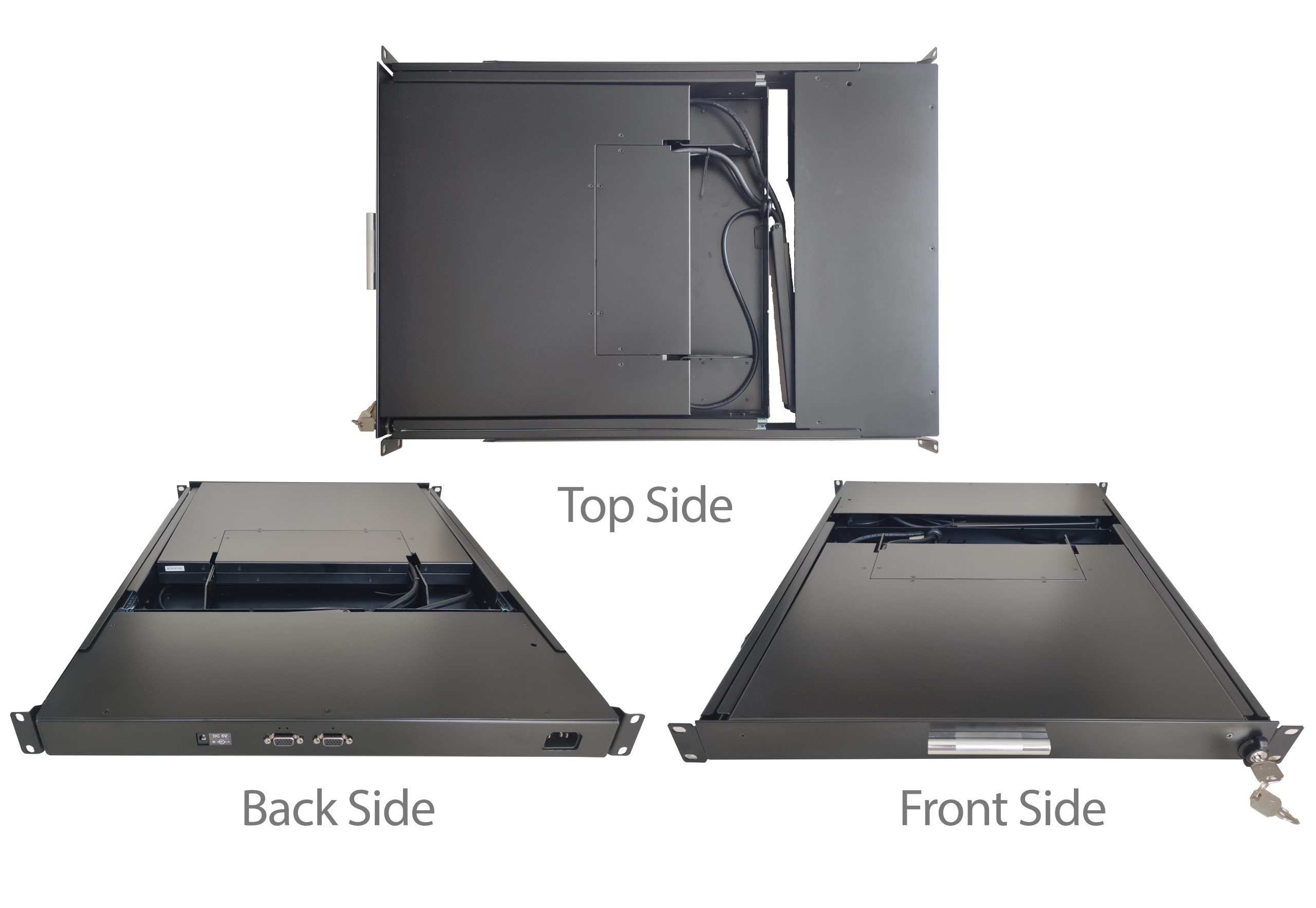 کی وی ام کنسول 2 پورت با ال سی دی 15 اینچ - Image 3